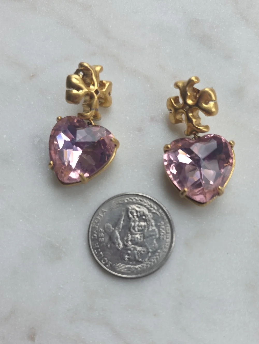 Tory Burch Roxanne gold-tone drop earrings